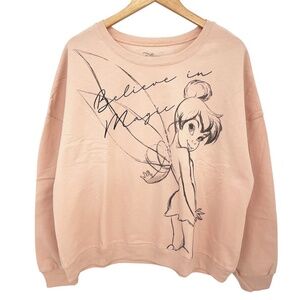 NWOT Tinkerbell Believe in Magic Sweatshirt Women’s XL